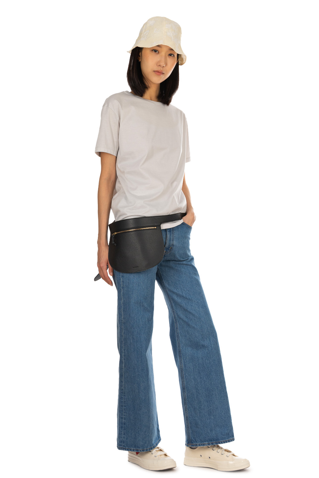 Tu es mon Tresor - Wide T-Shirt - L.Grey