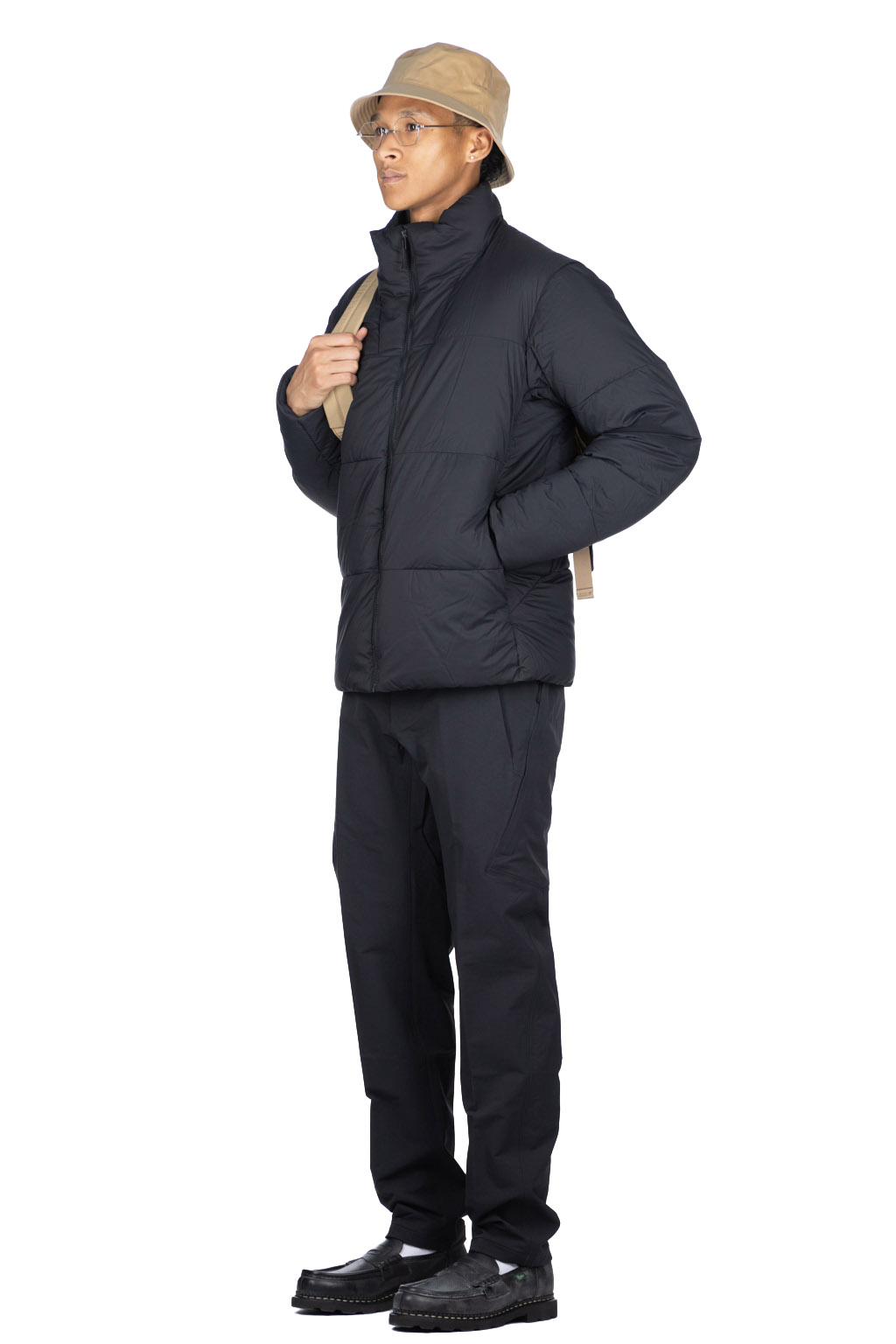 Arcteryx Veilance Conduit Down Jacket Men's Black Men Blue