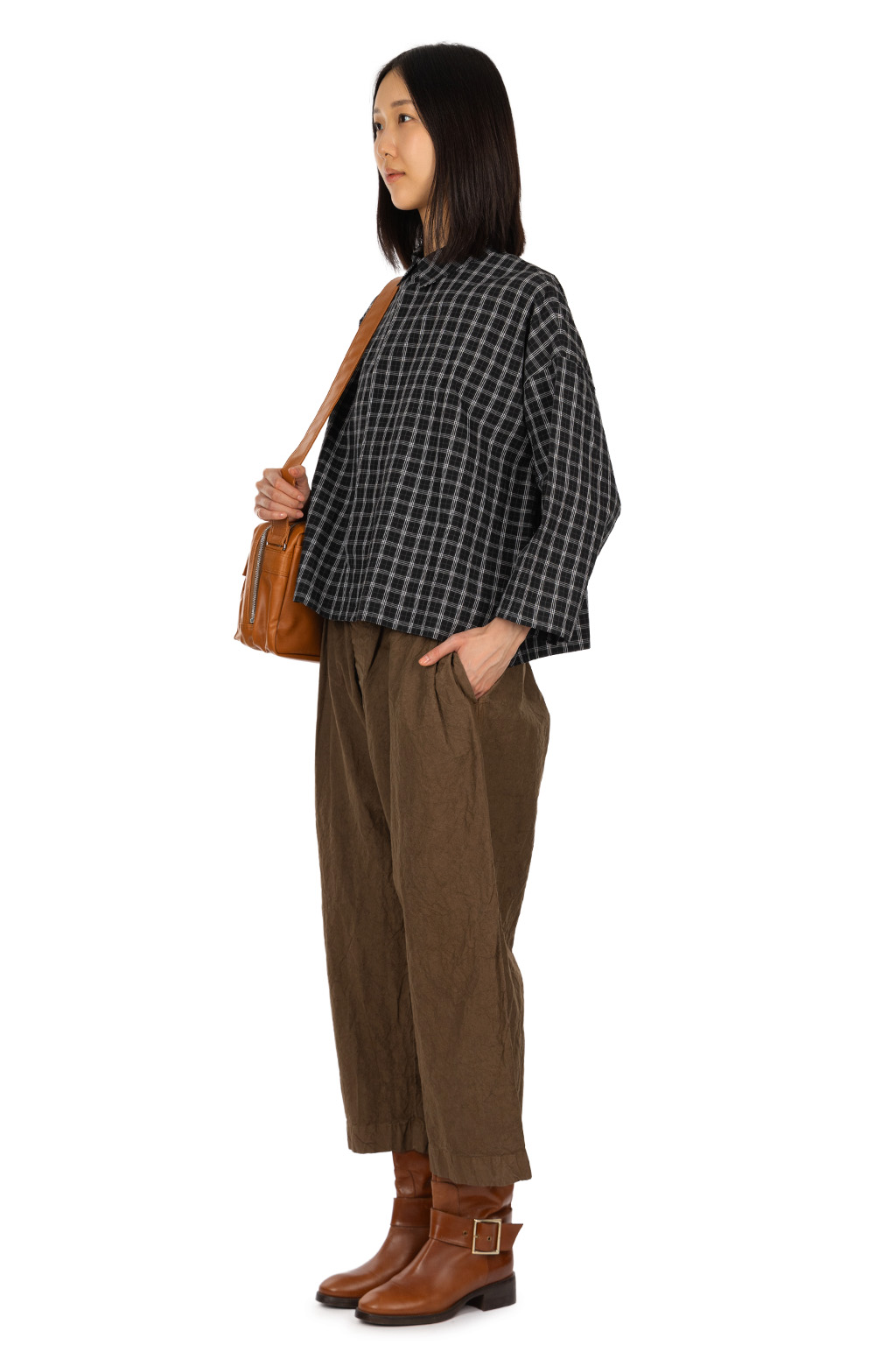 Veritecoeur - Compact Shirt - Black Check