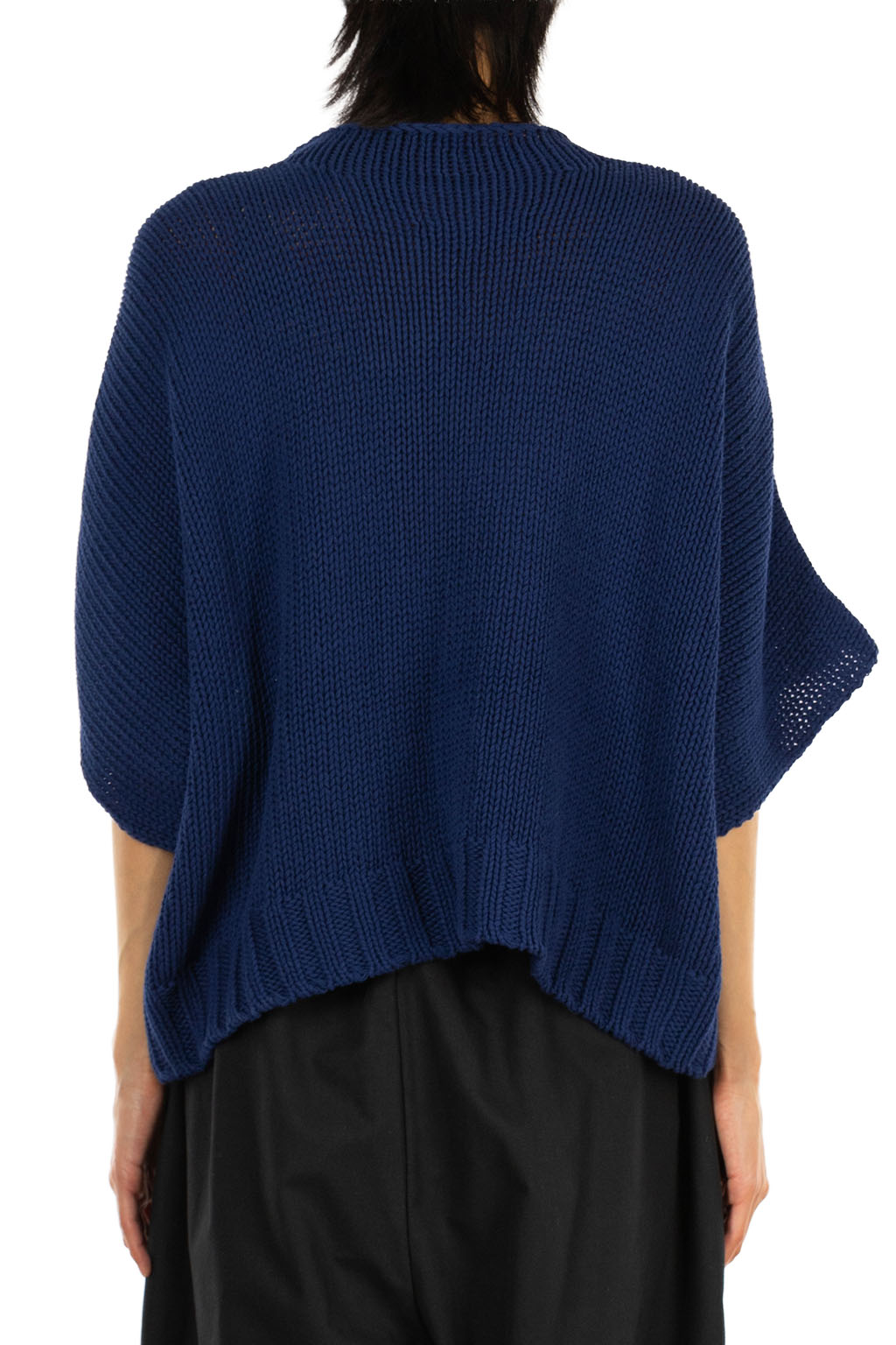 Veritecoeur - Dolman Pullover Knit - Navy