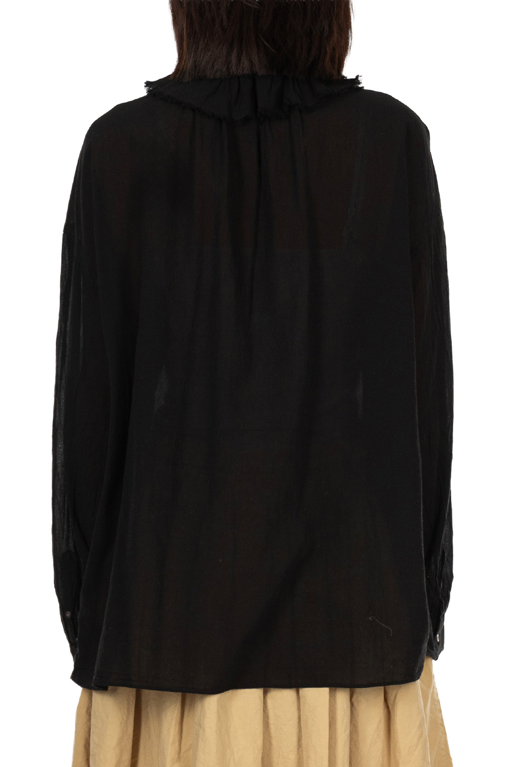 Veritecoeur - Frill Blouse - Antique Black