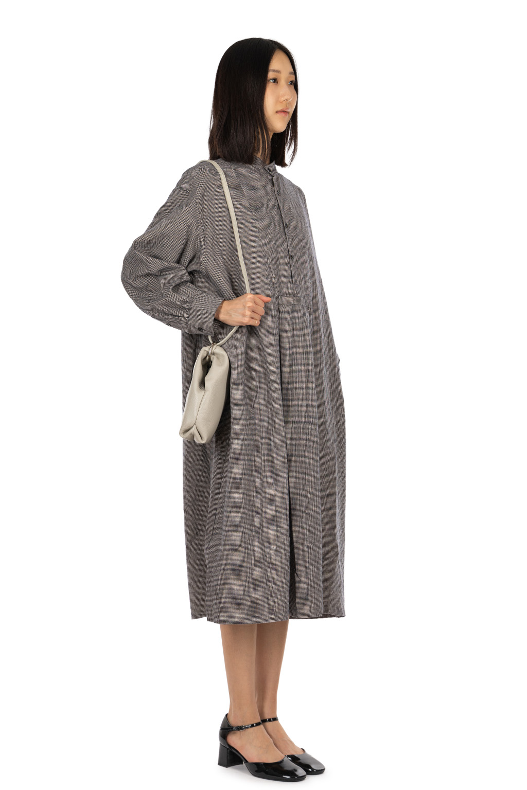 Veritecoeur - Front Yoke Dress - Chidori