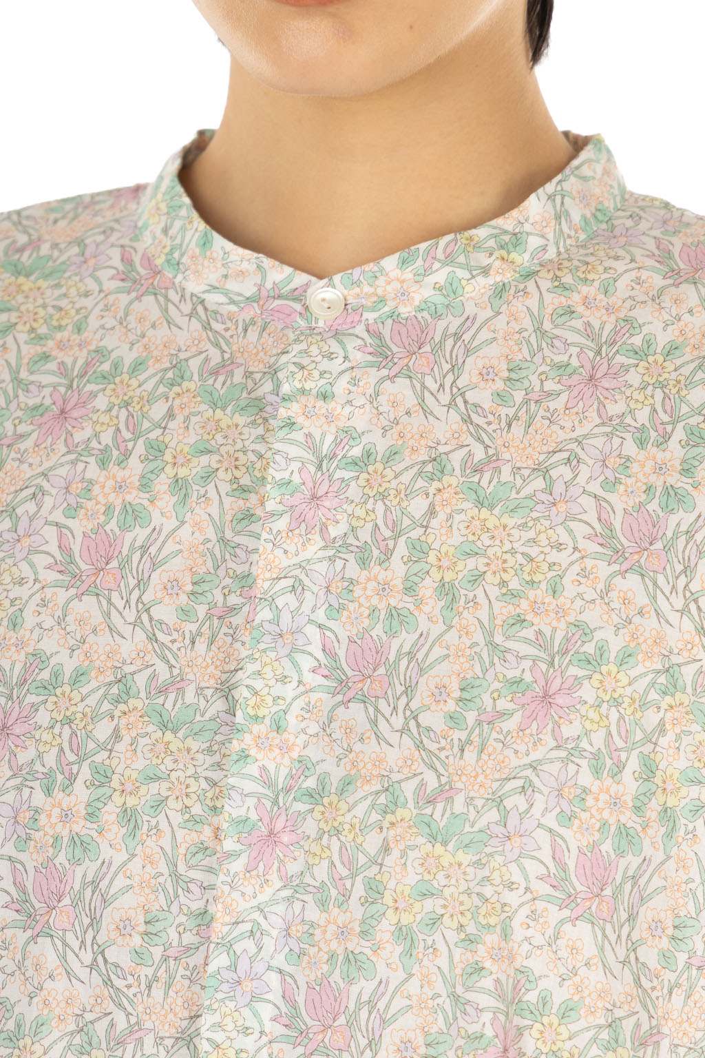 Veritecoeur - Liberty Print Sleeveless Dress - Iris