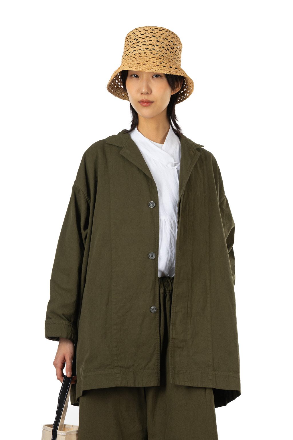 Veritecoeur - Short Coat - Khaki