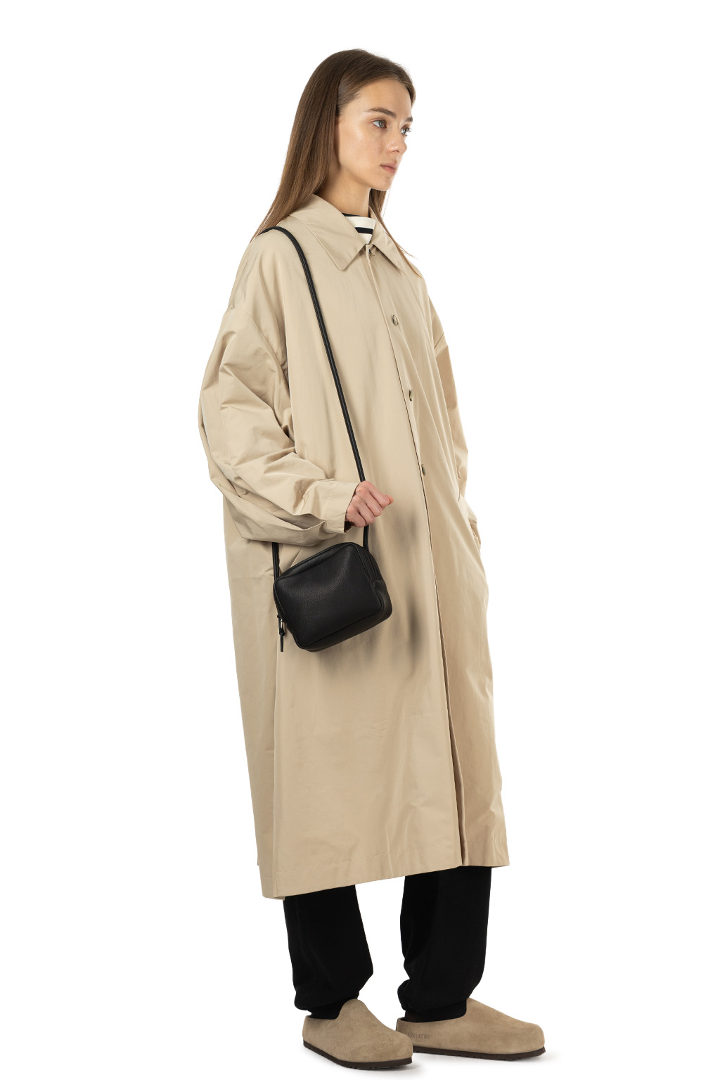 Veritecoeur - Taffeta Coat - Beige