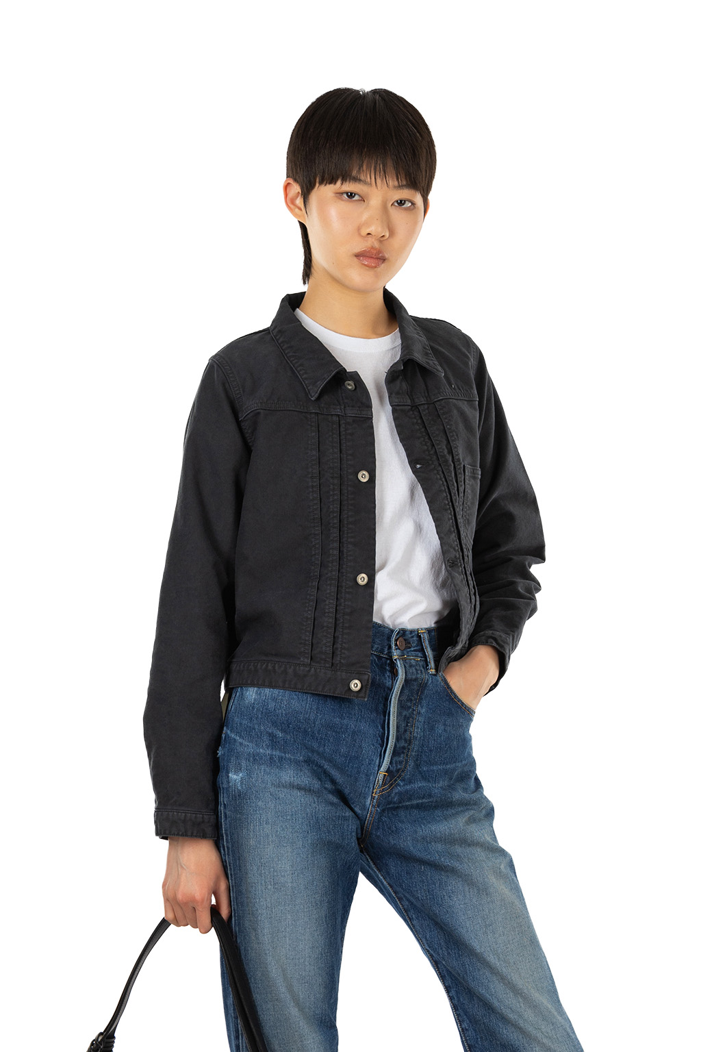 VISVIM - Chore JKT G.Cords W - Black