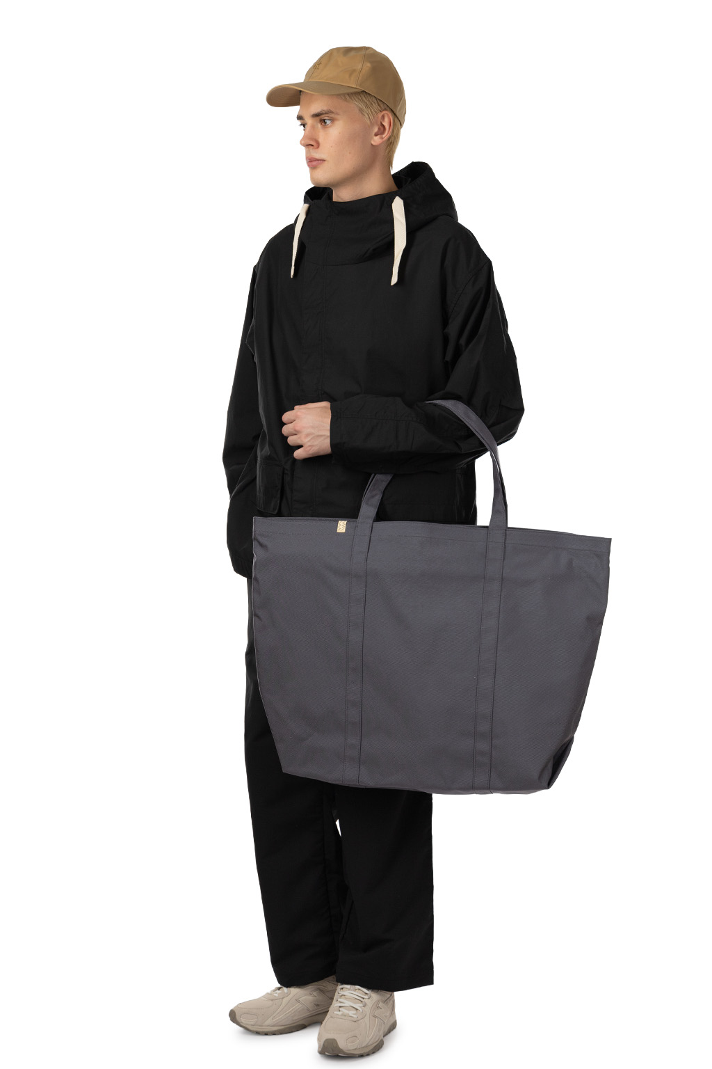 VISVIM - Cordura Tote L - Charcoal