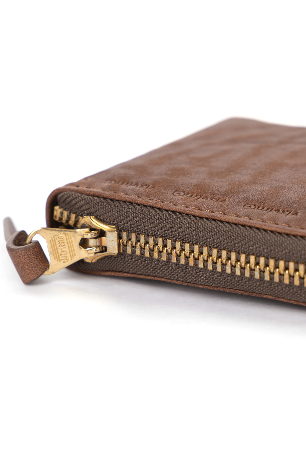VISVIM - Leather BI-Fold Wallet - Brown