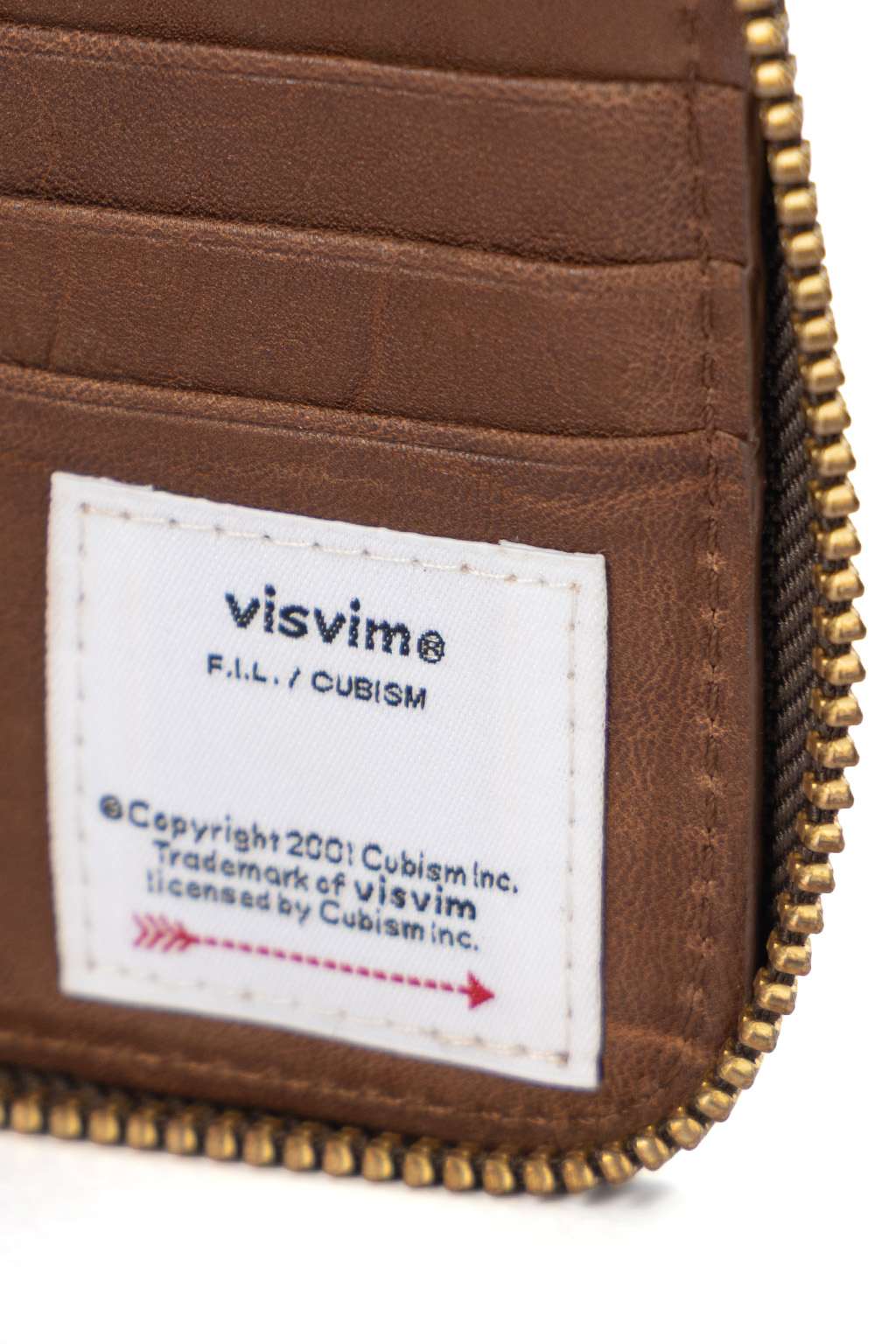 VISVIM - Leather BI-Fold Wallet - Brown