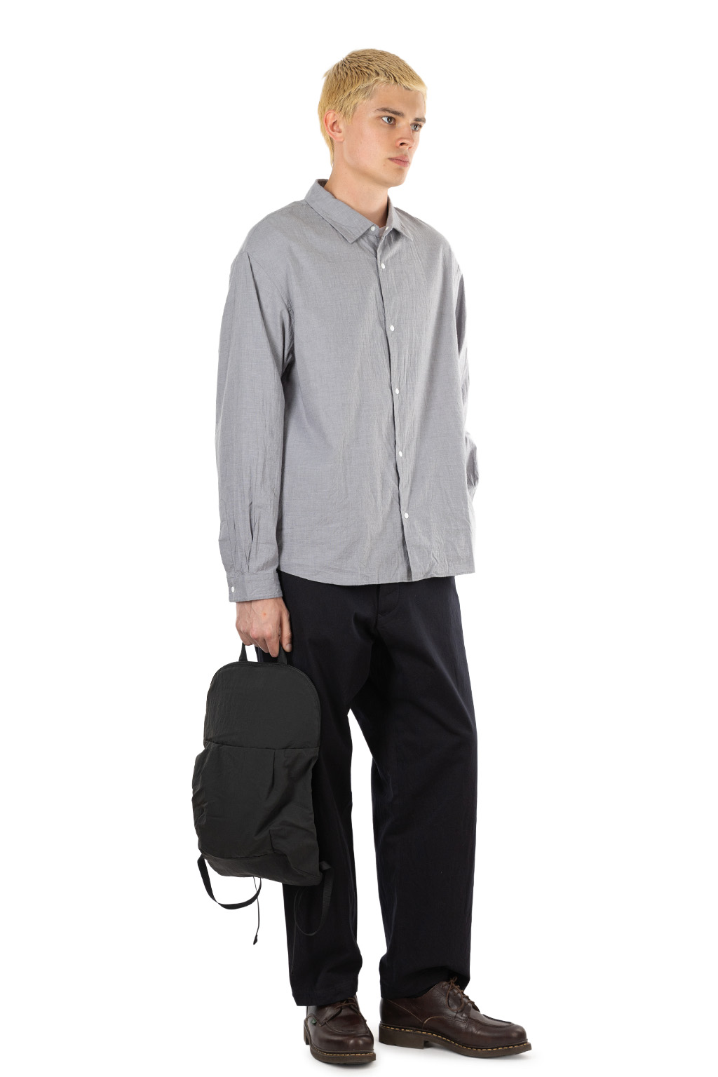 YAECA - Comfort Shirt - Extra Wide - Gray