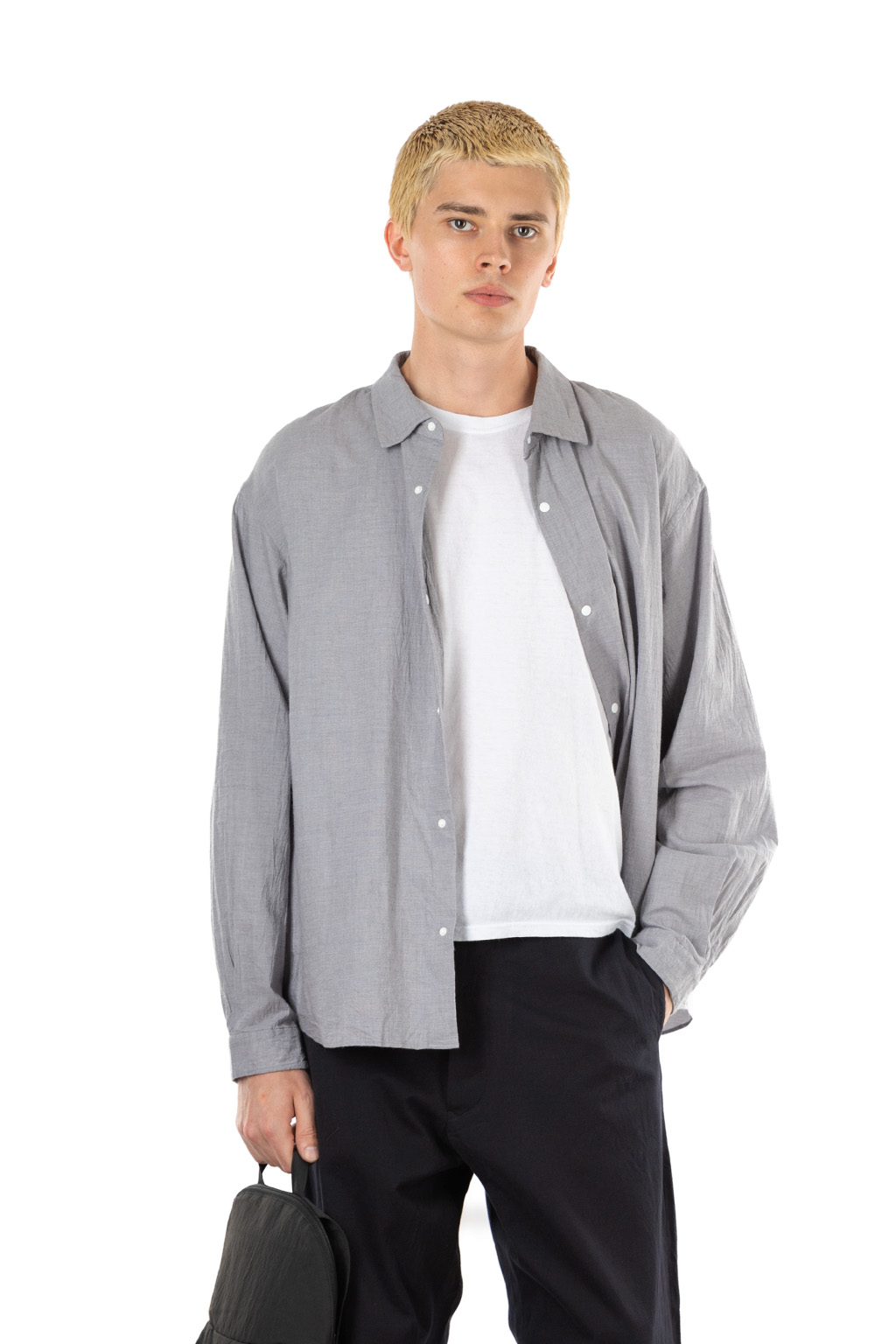 YAECA - Comfort Shirt - Extra Wide - Gray