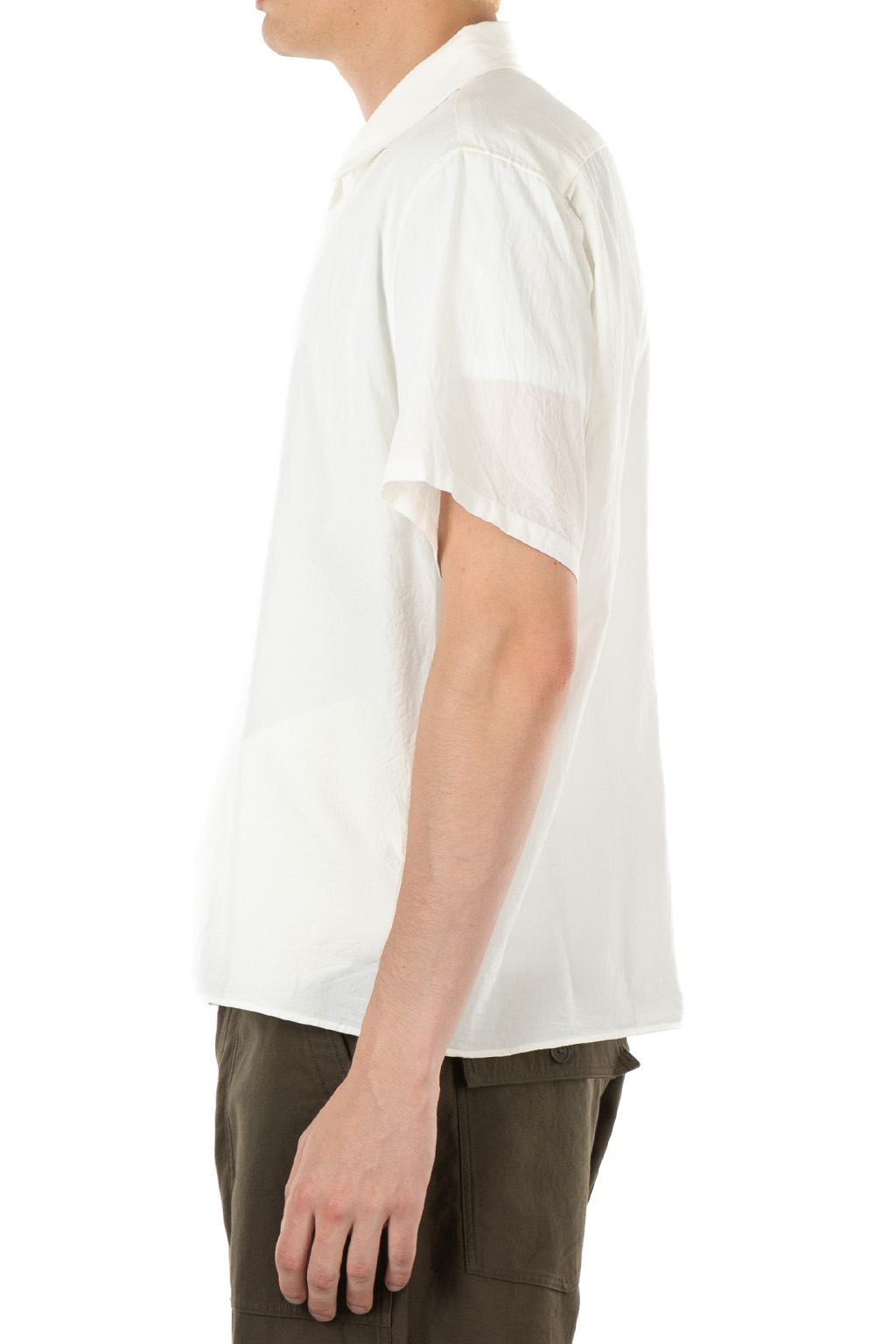 YAECA - Men's Comfort SS Shirt - Relaxed Square - White