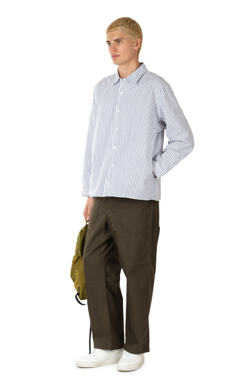 YAECA - Men's Comfort Shirt - Bold Stripe