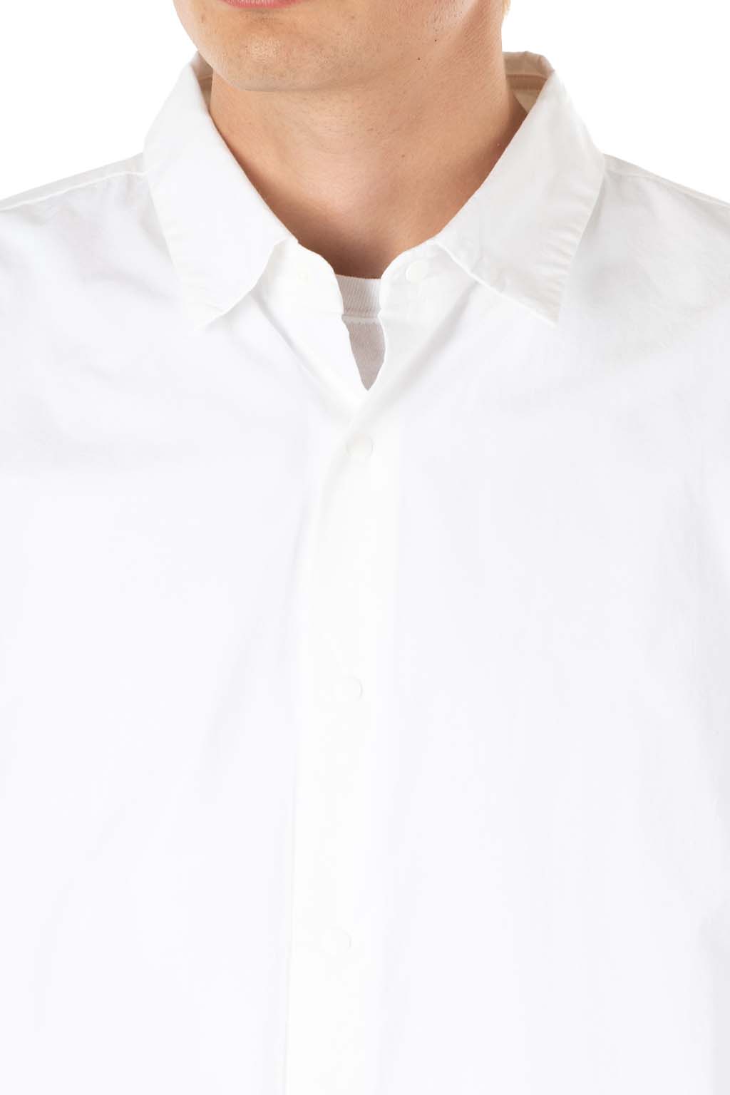 YAECA - Men's Comfort Shirt - Relaxed Squre - White