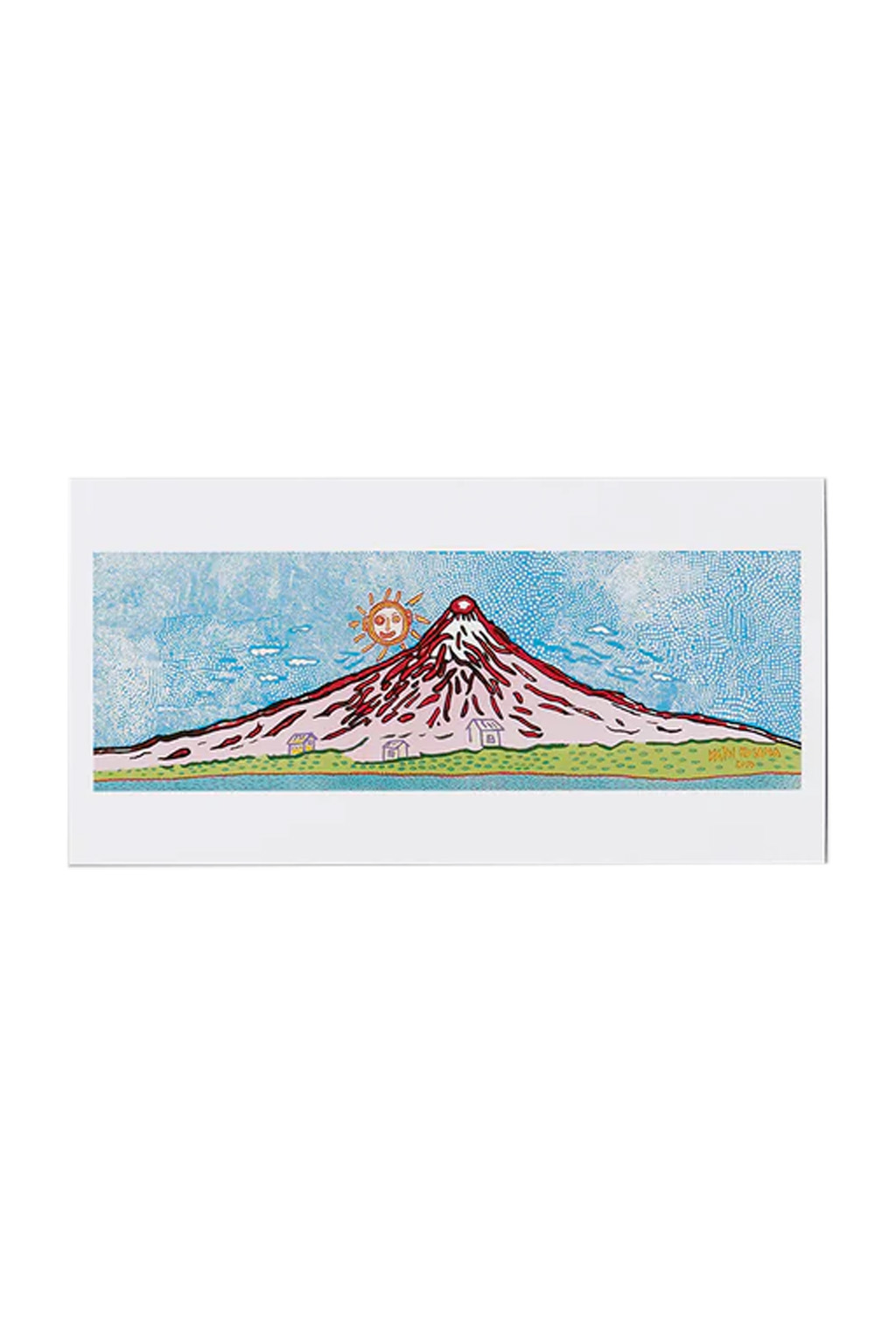 Yayoi Kusama - Postcards - Mt. Fuji in Seven Colours
