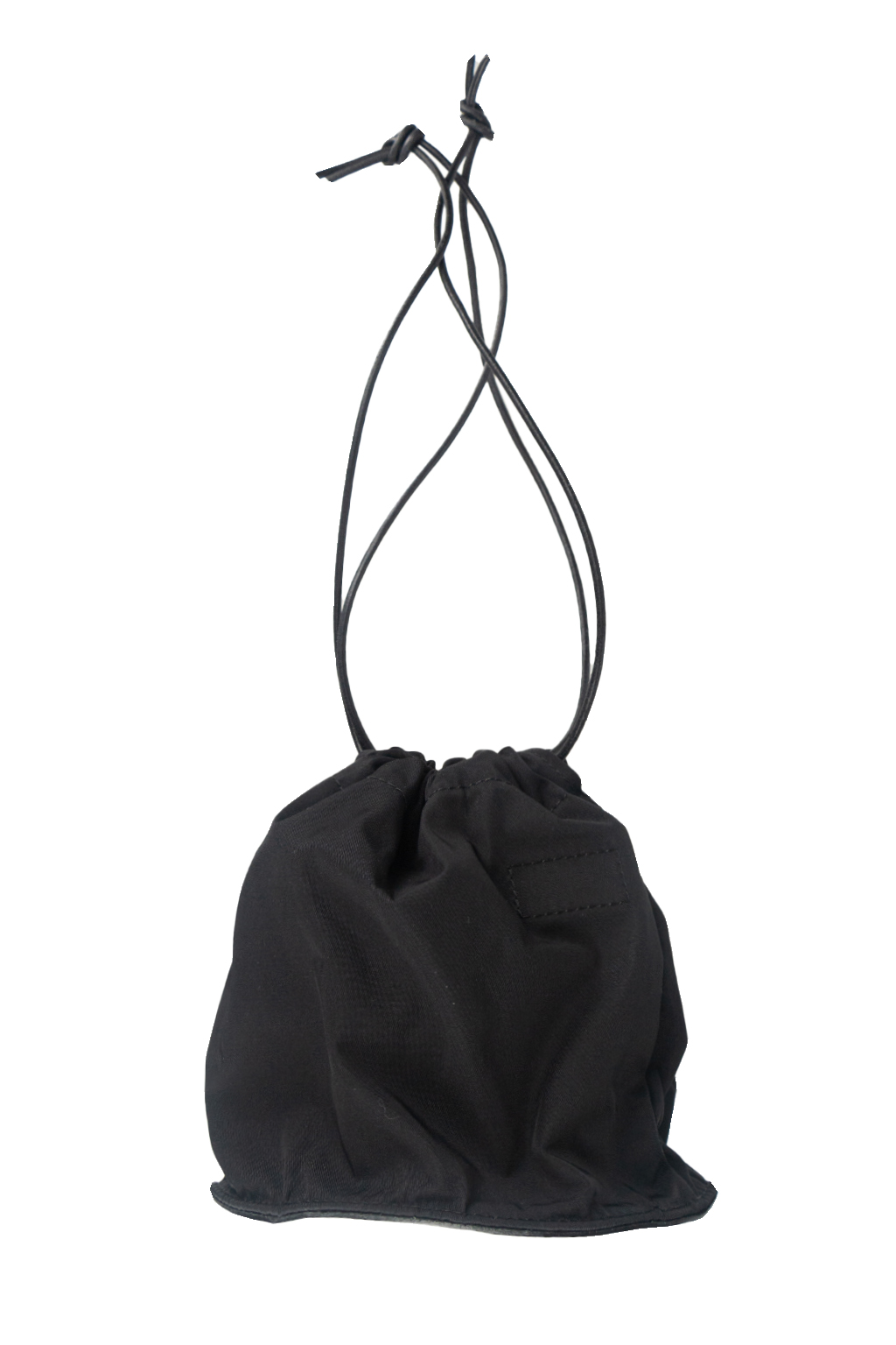 BlueButtonShop - amiacalva - amiacalva-Gabardine-Drawstring-Bag-Black ...