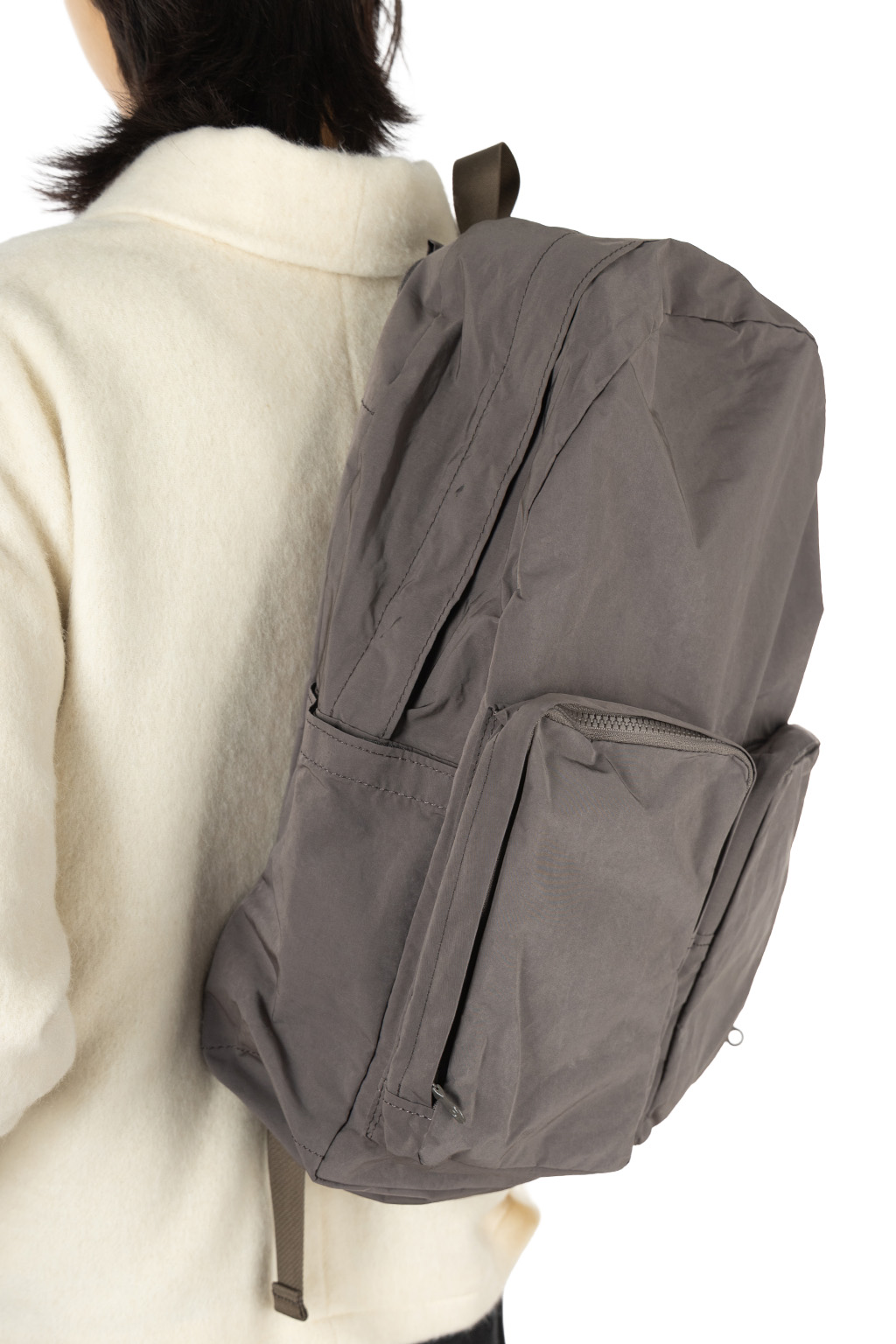 amiacalva Split Yarn Backpack - Grey