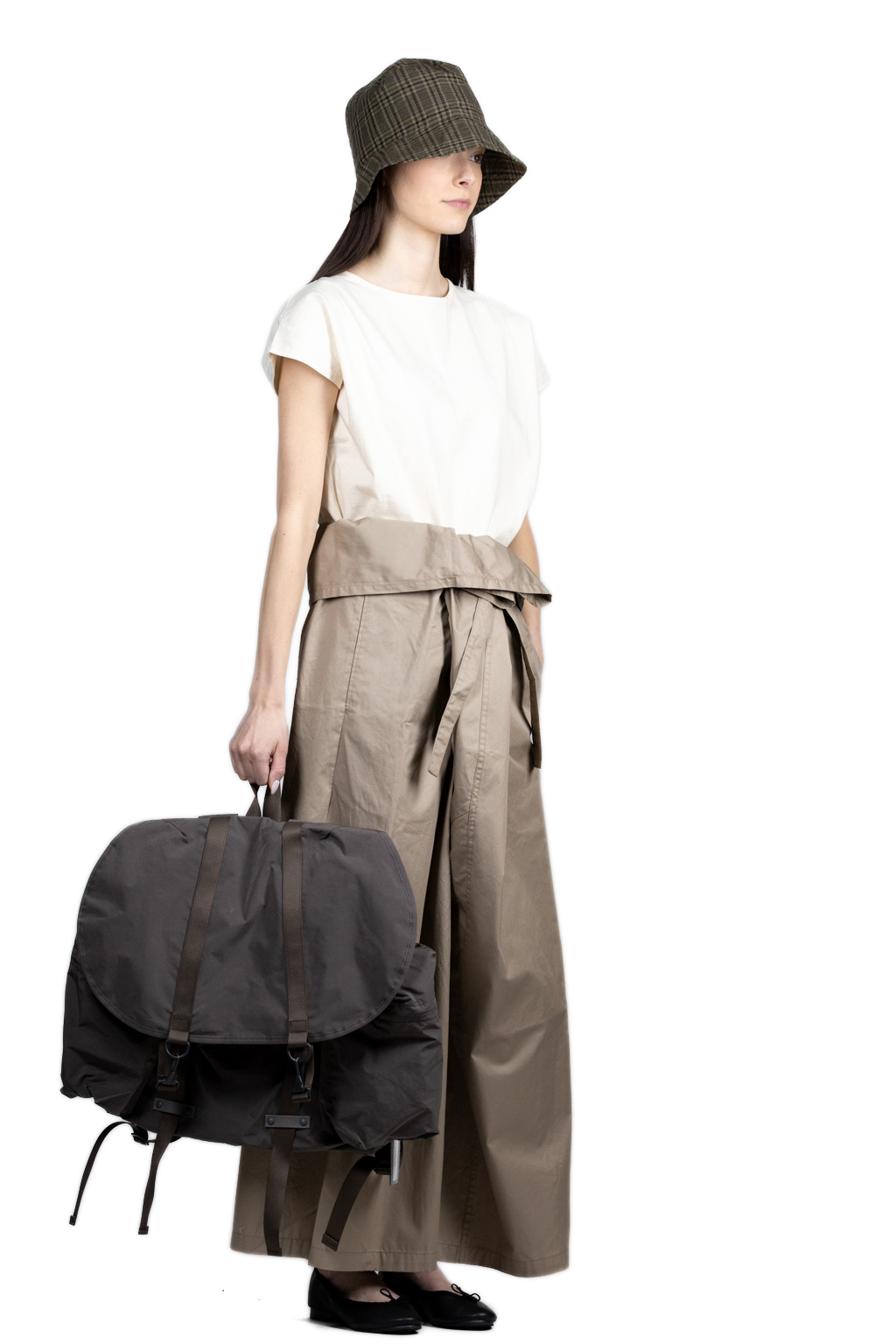 amiacalva Split Yarn Backpack XL - Grey