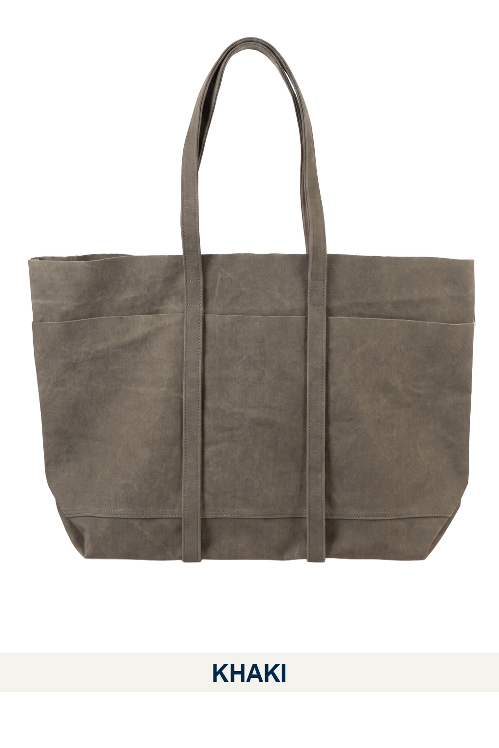 Amiacalva - Washed Canvas 6P Tote - Medium - 5 Colors