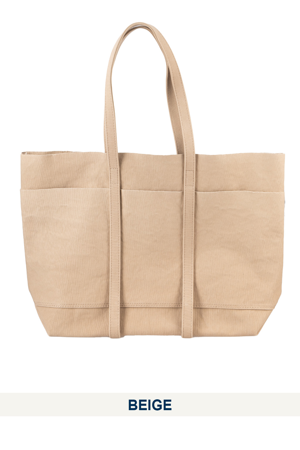 Amiacalva - Washed Canvas 6P Tote - Medium - 5 Colors