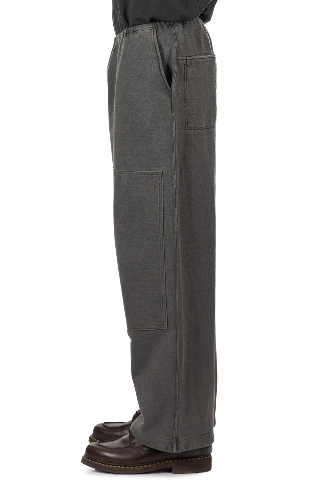 blurhms - Light Sweat Double-Knee Pants - Black