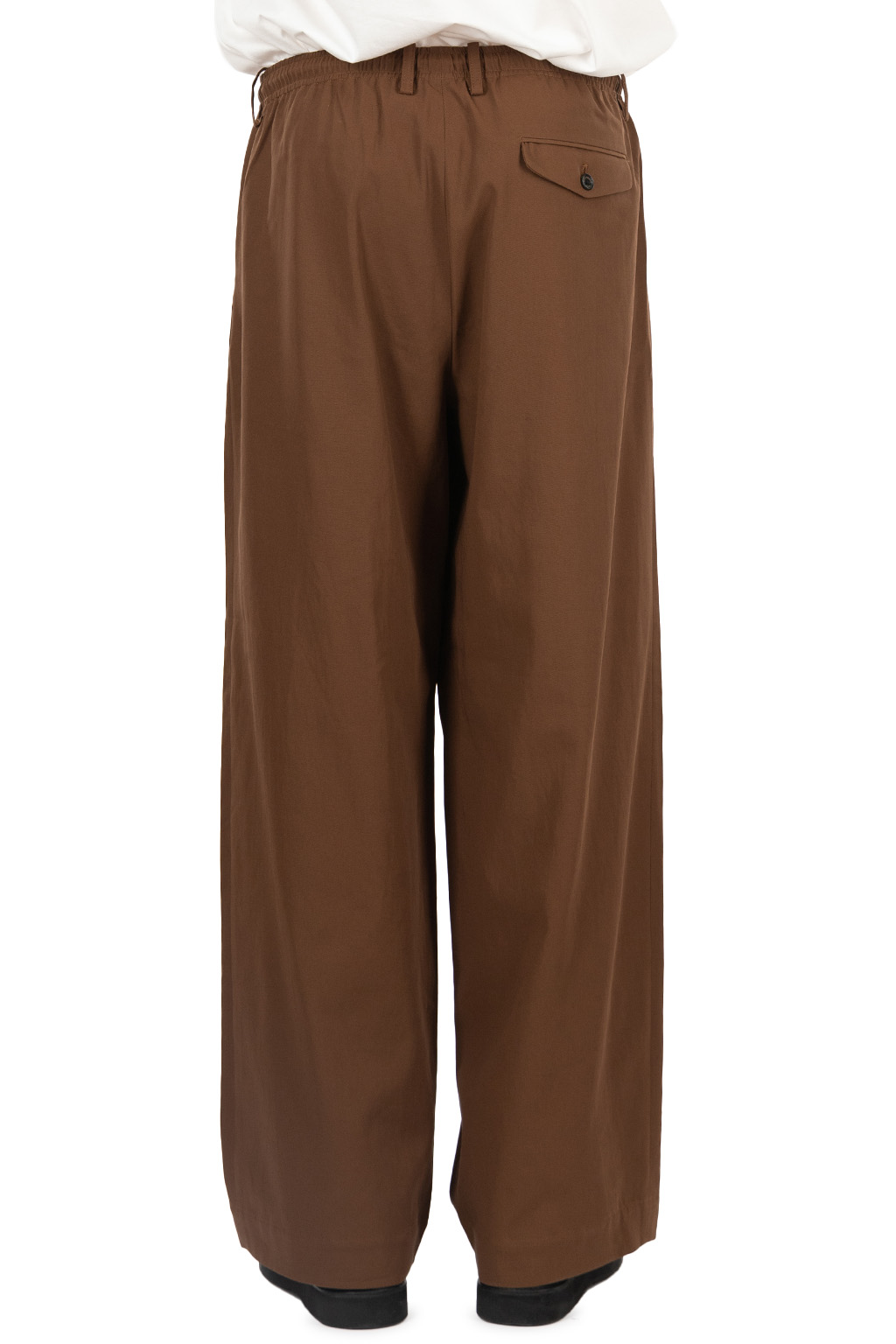 Markaware - Triple Pleated Easy Trousers - Burnt Umber