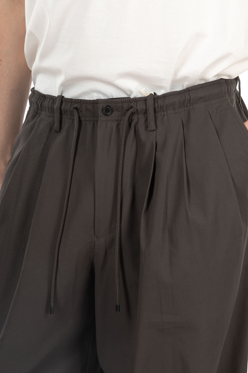 Markaware - Triple Pleated Easy Trousers - Charcoal