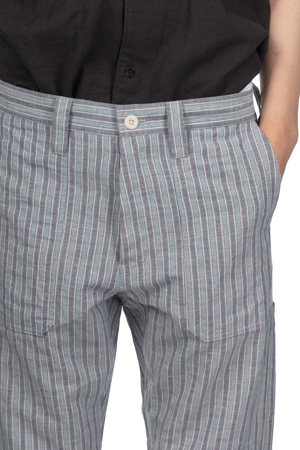 ts(s) - Alternate Stripe Fatigue Pants - Blue