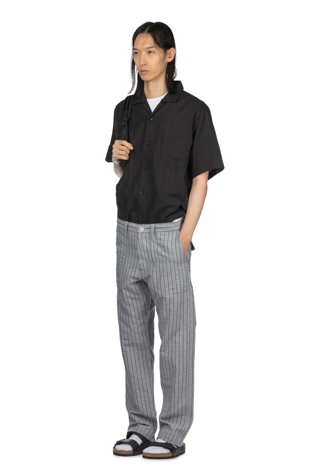 ts(s) - Alternate Stripe Fatigue Pants - Blue