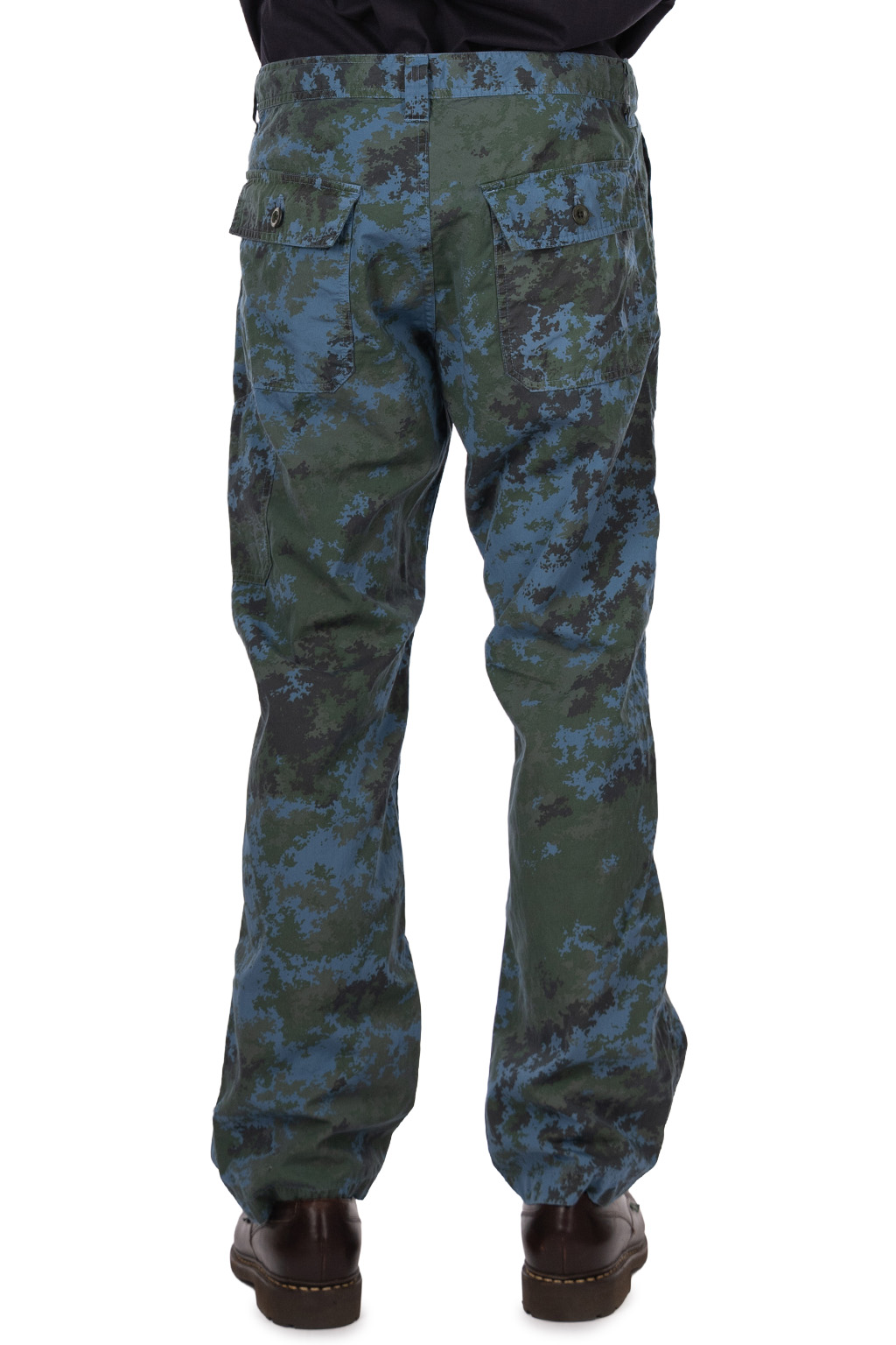 ts(s) - Fatigue Pants - Garment Dye Camo Print - Blue
