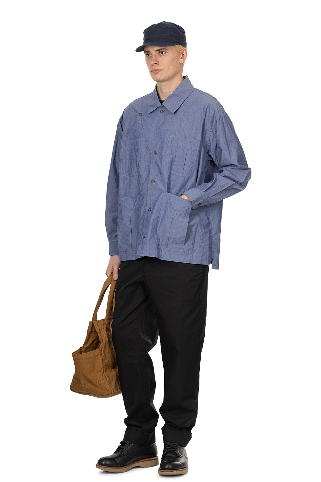 ts(s) - Military Shirt Jacket - Chambray